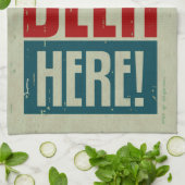 Koudbier Theedoek (Gevouwen)