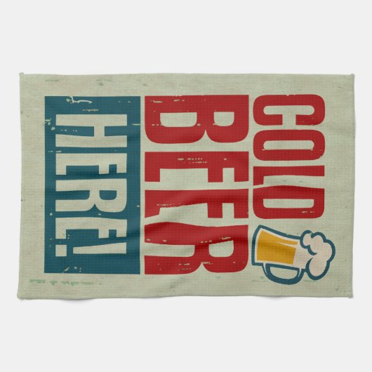 Koudbier Theedoek (Horizontaal)