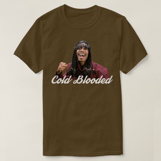Koudbloedig T-shirt (Design voorkant)
