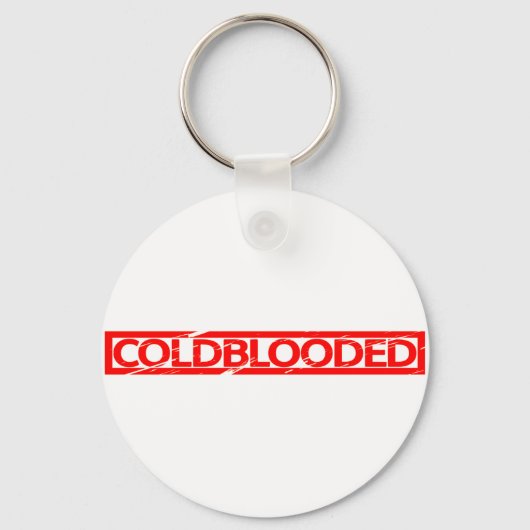 Koudbloedige stempel sleutelhanger (Voorkant)