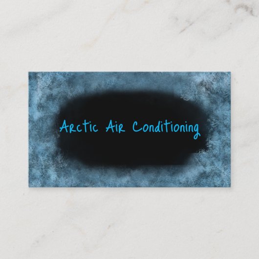 Koude airconditioning Visitekaartjes (Voorkant)