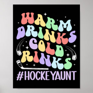 Koude Baan Hockey Tante Van Een Hockeyspeler Tante Poster