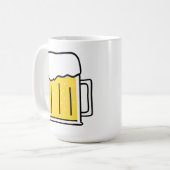 Koude Bierdrank Cadeau Koffiemok (Voorkant links)