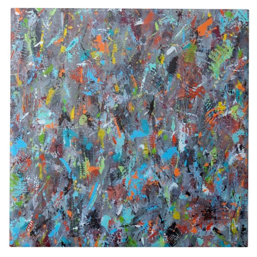 Koude Breeze 6 x 6 Keramische Tegel Tegeltje (Voorkant)