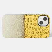 Koude Brewsky Bier Schuim iPhone Hoesje (Achterkant horizontaal)