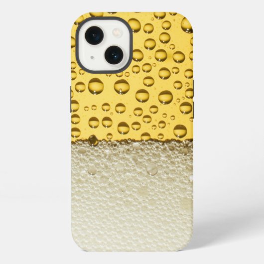 Koude Brewsky Bier Schuim iPhone Hoesje (Achterkant)
