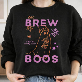 Koude Brouw En Boos Grappige Halloween Koffieliefh Trui