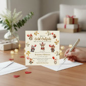 Koude Buiten Bosdieren Baby Shower 