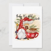 koude buiten gnome Holiday voegt sentiment toe (Voorkant)