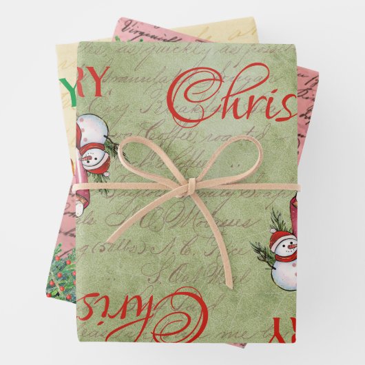 Koude buitenbeker, pretkerst Prettige feestdagen Inpakpapier Vel (In situ)