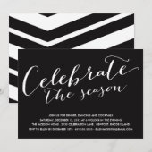 KOUDE CELEBRATIE | VERZOEK VAN DE PARTIJ VAN HOLID KAART (Voorkant / Achterkant)