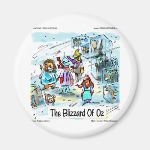 Koude Dag in Oz Grappige T-shirts Mokken Kaarten & Magneet