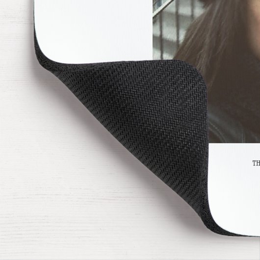 Koude dag in Soho Mousepad Muismat (Hoek)