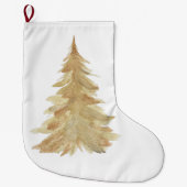 Koude denbomen grote kerstsok (Voorkant)