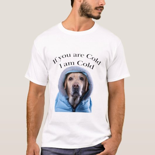 Koude dieren t-shirt (Voorkant)