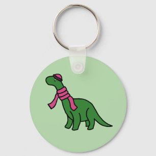 Koude dinosaurussleutelring sleutelhanger