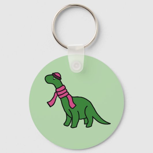 Koude dinosaurussleutelring sleutelhanger (Voorkant)