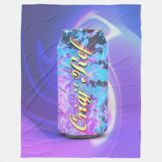 Koude Drink Fleece Deken (Voorkant)