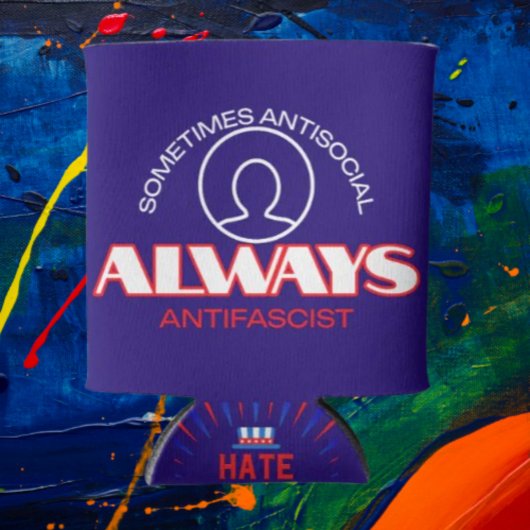 Koude Drink, Hot Take: Antifascistisch Water Coole Blikjeskoeler