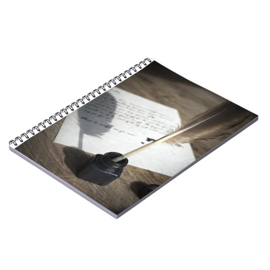 Koude en inkt notitieboek (Linkerzijde)