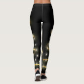 Koude en stijlvolle kerstboom leggings (Achterkant)