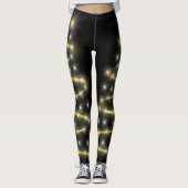 Koude en stijlvolle kerstboom leggings (Voorkant)