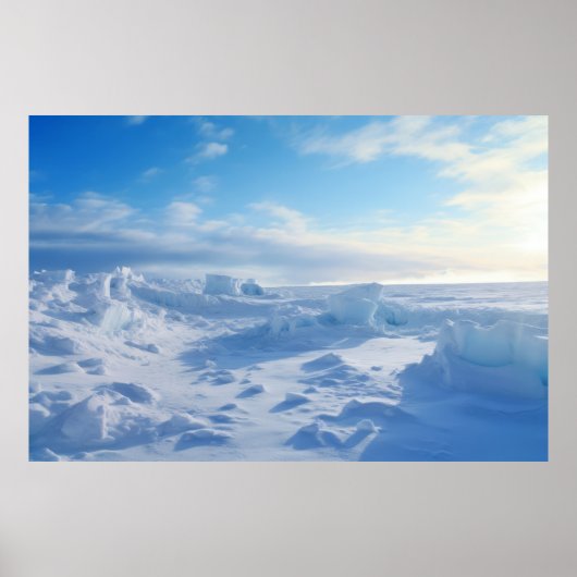 Koude Extreme Natuur Force Disaster Power Earth Poster (Voorkant)