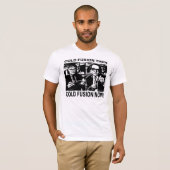 Koude Fusie dan en nu! T-shirt (Voorkant volledig)
