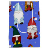 Koude Gnomies (Groot) Cadeaubag Medium Cadeauzakje (Achterkant)
