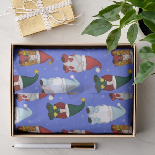 Koude Gnomies (Groot) Inpakpapier Tissuepapier (Geschenk)
