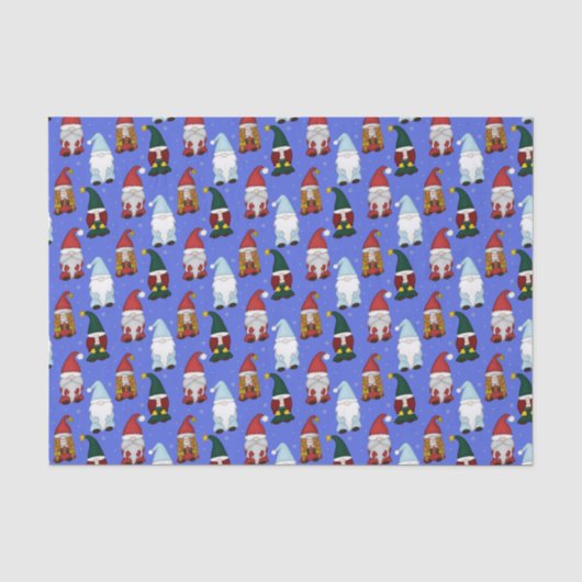 Koude Gnomies (Klein) Tissuepapier (Voorkant)