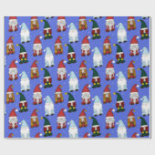 Koude Gnomies (Medium) Inpakpapier (Vlak)