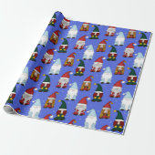 Koude Gnomies (Medium) Inpakpapier (Uitgerold)