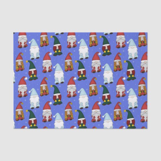 Koude Gnomies (Middel) Inpakpapier Tissuepapier (Voorkant)