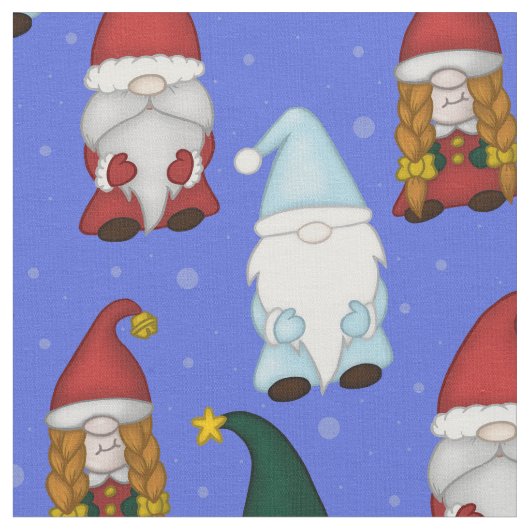 Koude Gnomies (Middel) Stof (Close Up)