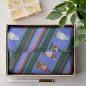 Koude Gnomies Streep (Groot) Tissuepapier (Geschenk)