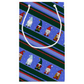 Koude Gnomies Streep (Middel) Cadeautas (Achterkant)