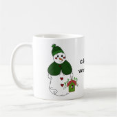 Koude handen warm hart koffiemok (Links)