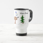 Koude handen warm hart reisbeker (Voorkant rechts)
