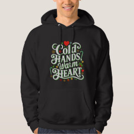 Koude handen, warme hart hoodie