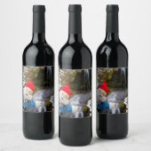 Koude Herfsten Gnome Wijn Etiket (Flessen)