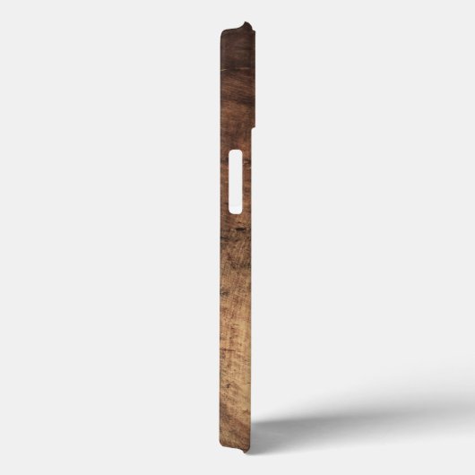 koude houtextuur Case-Mate iPhone case (Achterkant / Rechts)