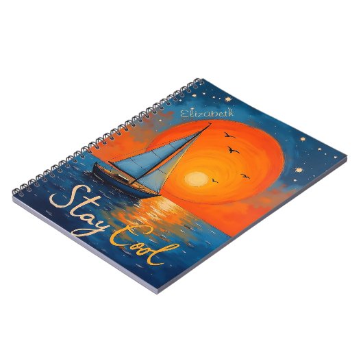 Koude & Inspirerend Notitieboek (Linkerzijde)