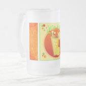 Koude Juice Beverage Sinaasappel Frosted Mok (Voorkant links)