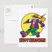 Koude kat! briefkaart (Voorkant / Achterkant)