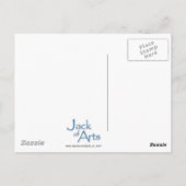 Koude kat! briefkaart (Achterkant)