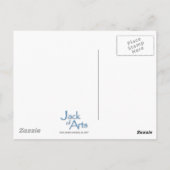 Koude kat! briefkaart (Achterkant)