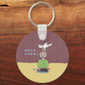 Koude kat! sleutelhanger (Voorkant)