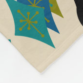 Koude kat uit de middeleeuwse moderne vlootsbank fleece deken (Hoek)