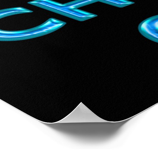 Koude KEEP KALM EN CHEER OP Posters (Hoek)